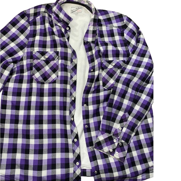 Fleece Lined Flannel - Picture 2 of 10